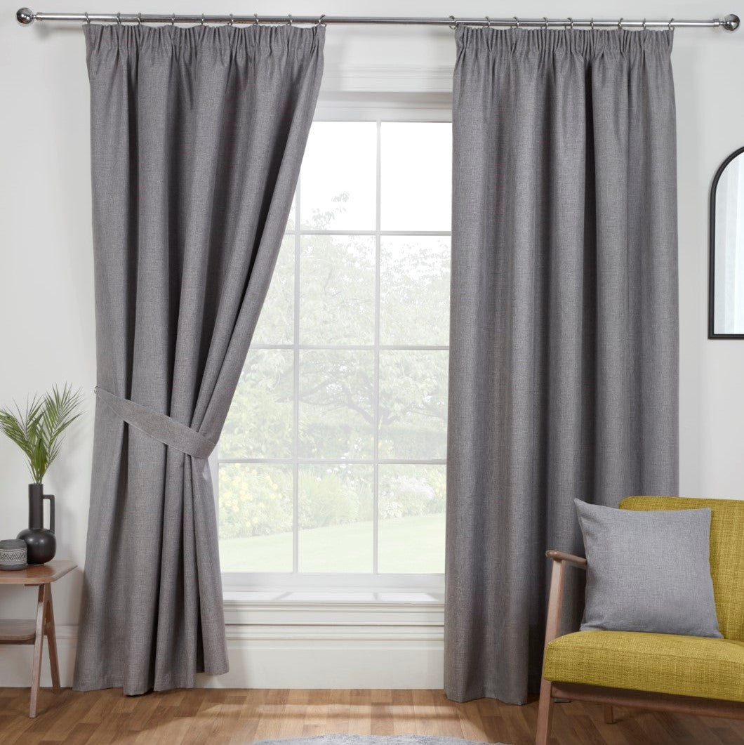 Eclipse Pewter Grey Cushion (45cm x 45cm)