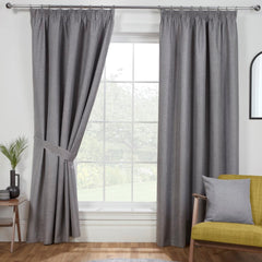 Eclipse Pewter Grey Curtain Tie Backs