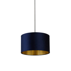 Navy Velvet Light Shade (40cm)