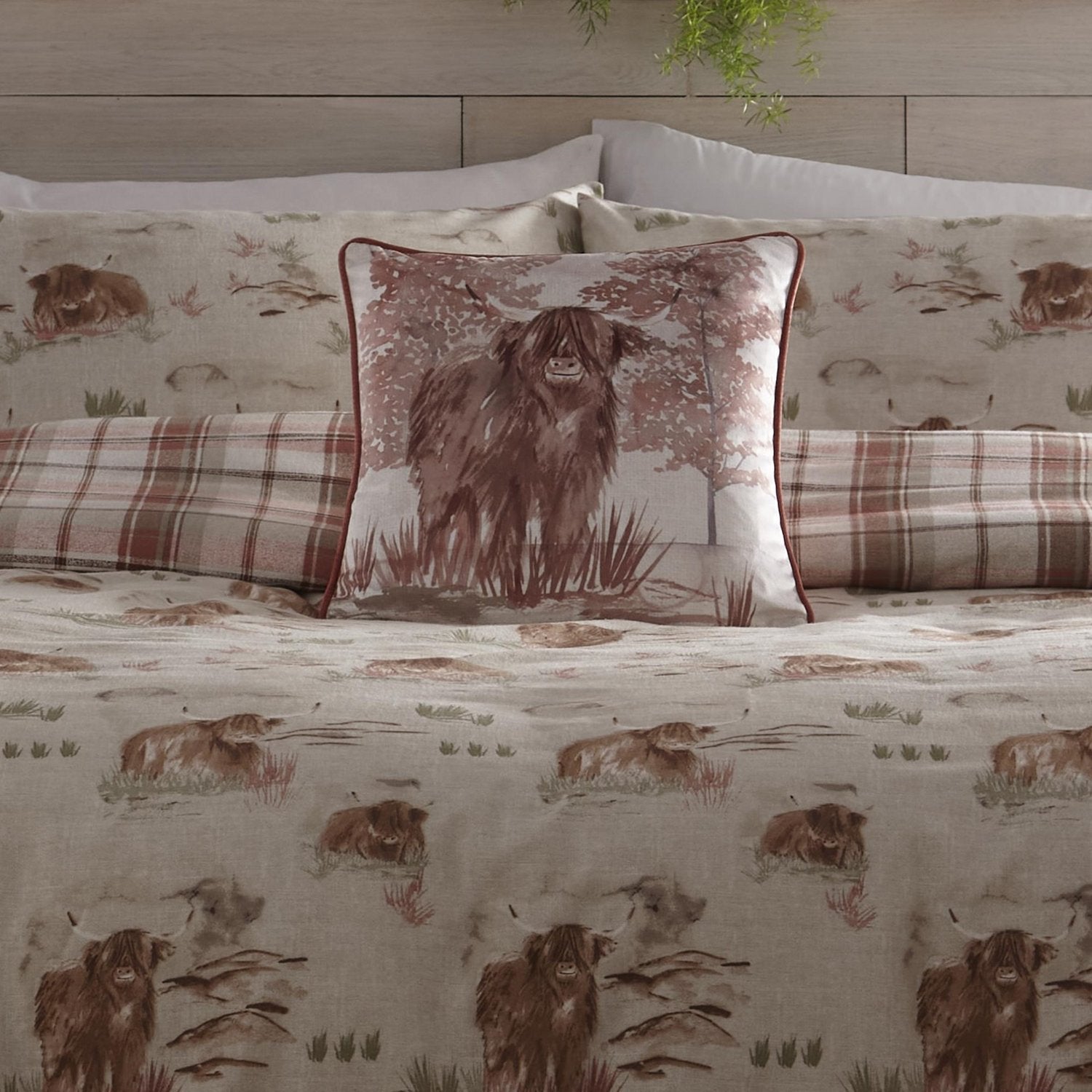 Hanson Highland Cow Cushion (43cm x 43cm)