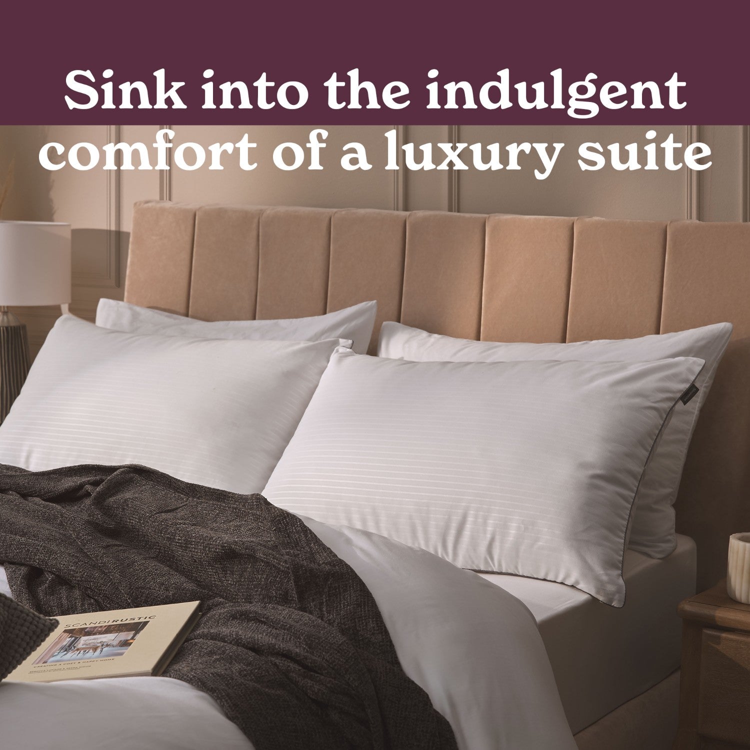 Sleepeezee Hotel Luxe Pillow Pair