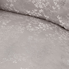 Melody Silver Luxury Jacquard Duvet Set