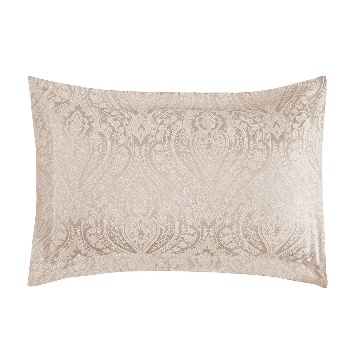 Regency Natural Jacquard Oxford Pillowcases (Pair)