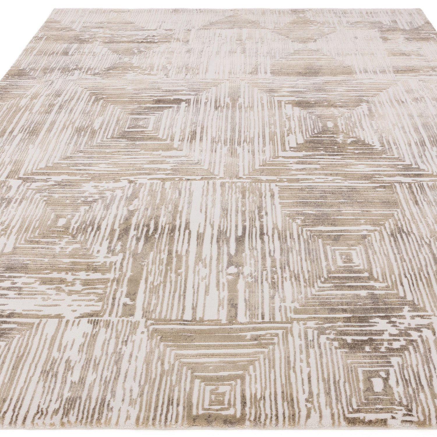 Kuza Portrait Beige Rug