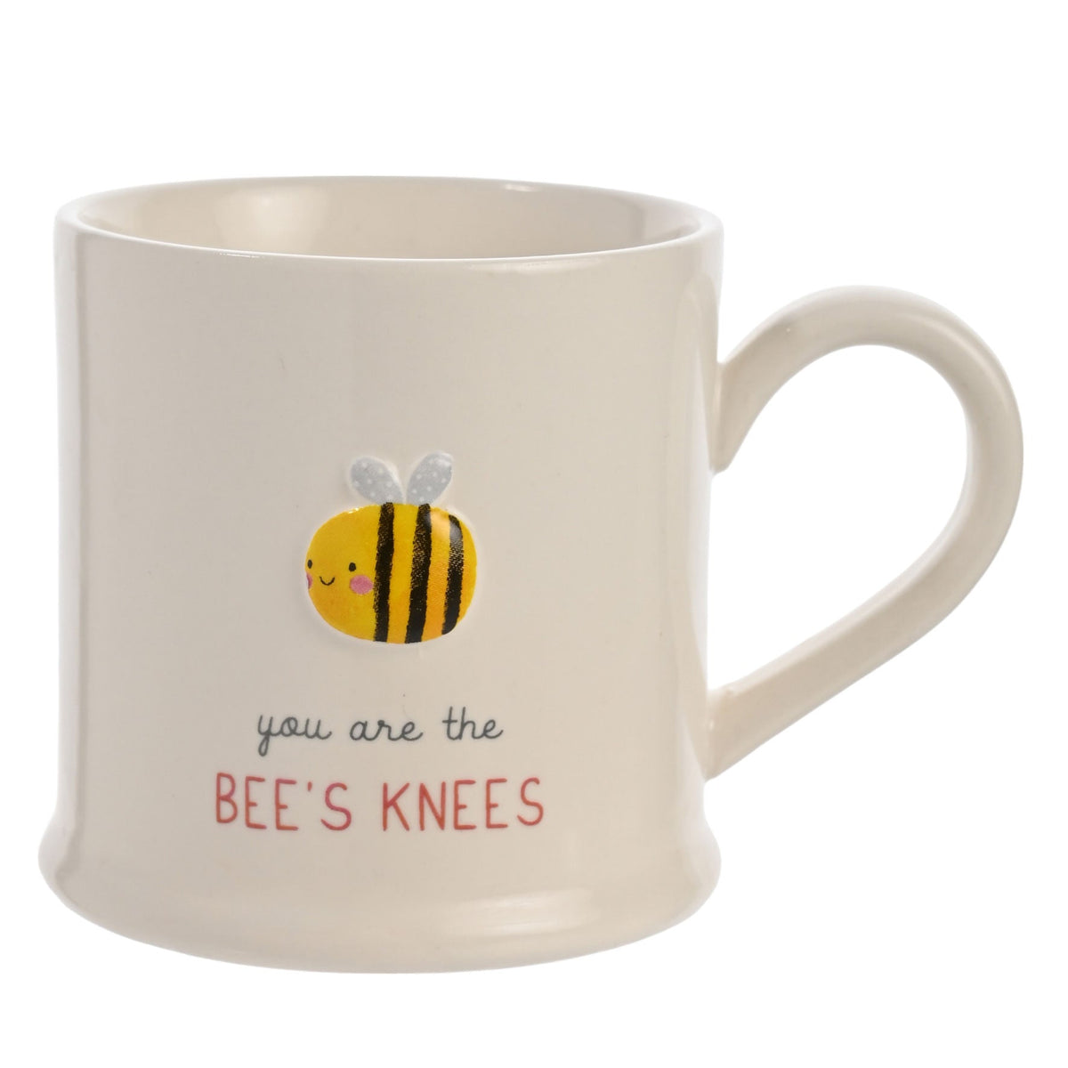 Bees Knees Embossed Mug