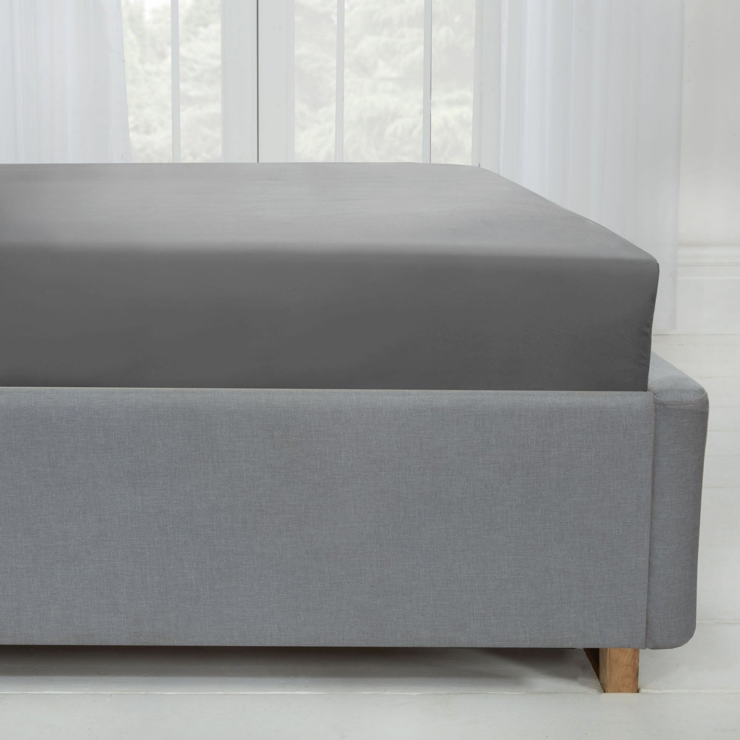 Lyla Grey Fitted Sheet
