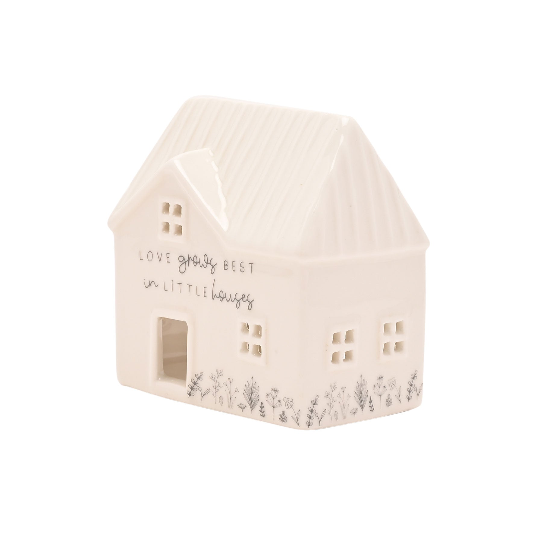 Moments Ceramic House Tealight Holder Little Houses