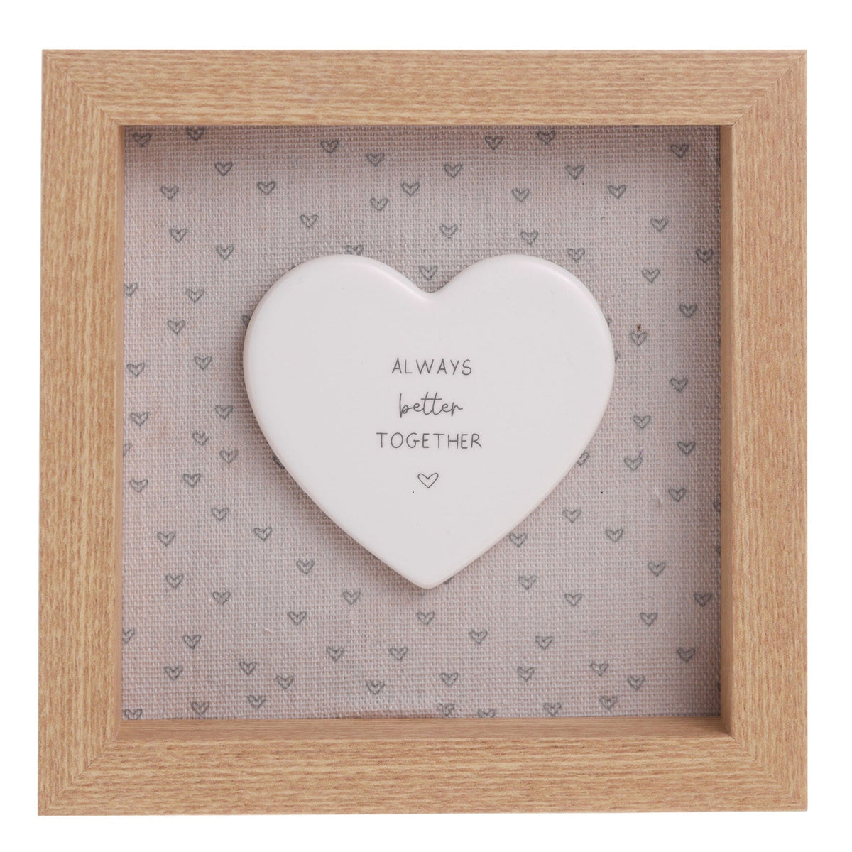Moments Framed Plaque Better Together