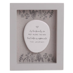 Moments Framed Plaque Friends Journey