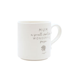 Moments Mug With Inside Words Mum