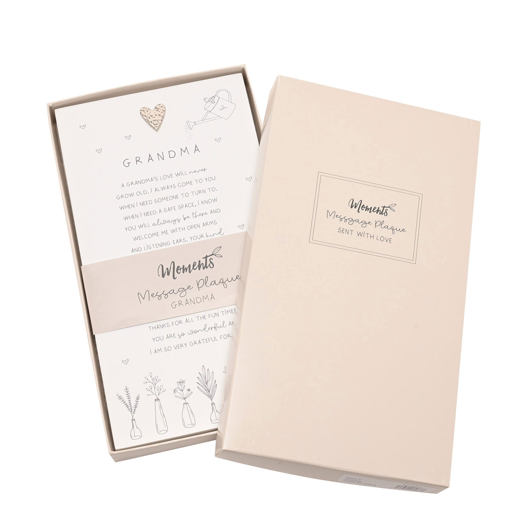Moments Standing Verse Plaque Grandma