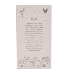 Moments Standing Verse Plaque Dad