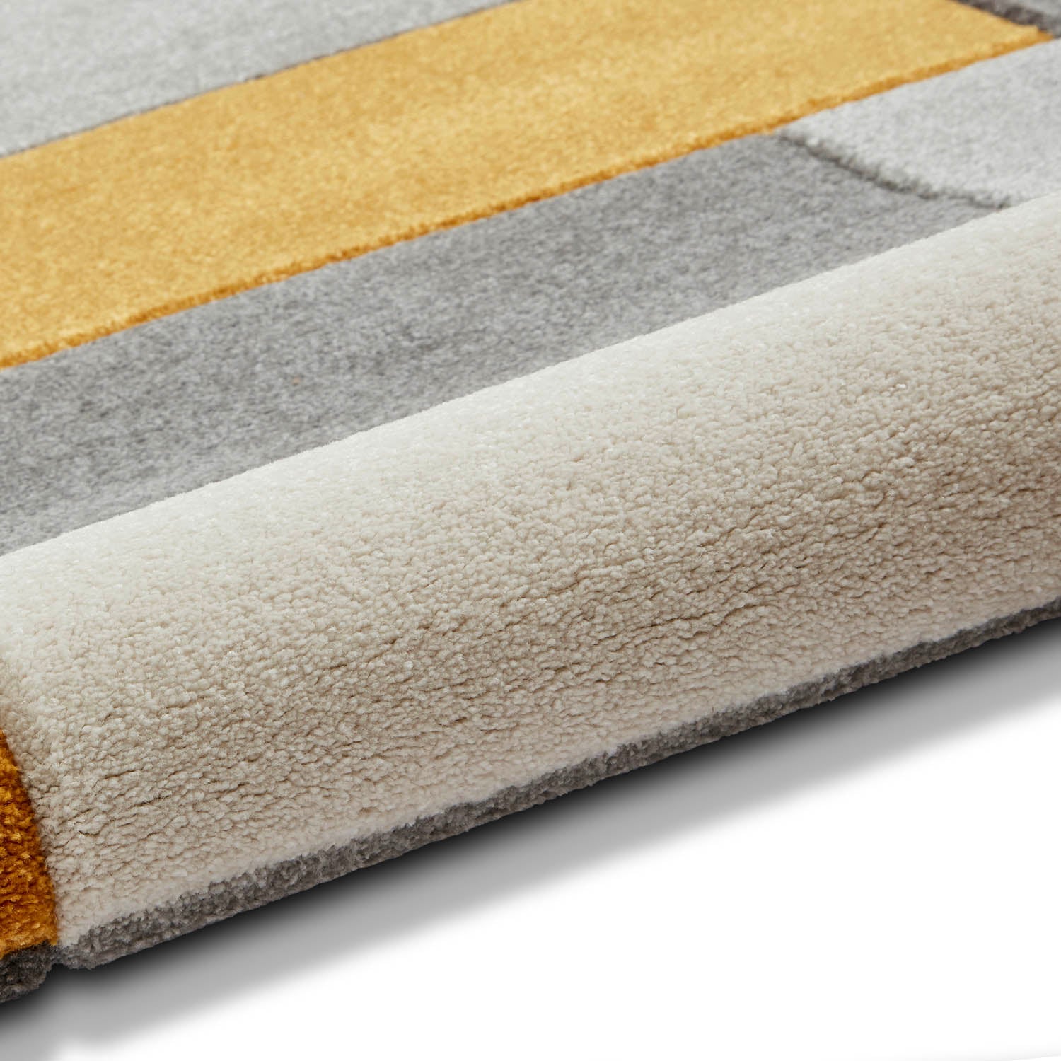 Matrix MT61 Grey/Yellow Rug