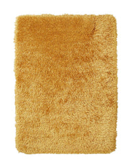 Montana Yellow Luxury Shaggy Rug