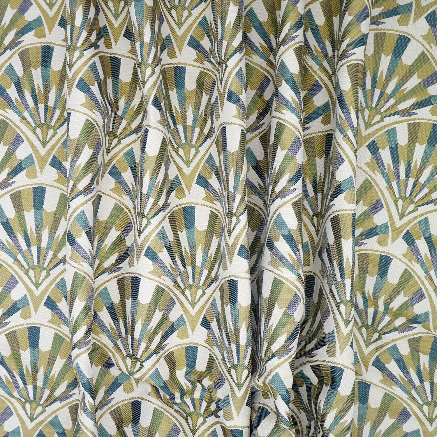 Monza Green Made to Measure Curtains