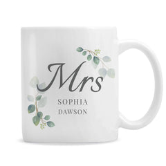 Personalised Mrs Mug