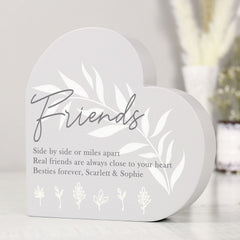 Personalised Botanical Heart Ornament