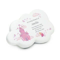 Personalised Castle Memorial Cloud