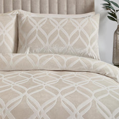 Belfort Champagne Velvet Duvet Set