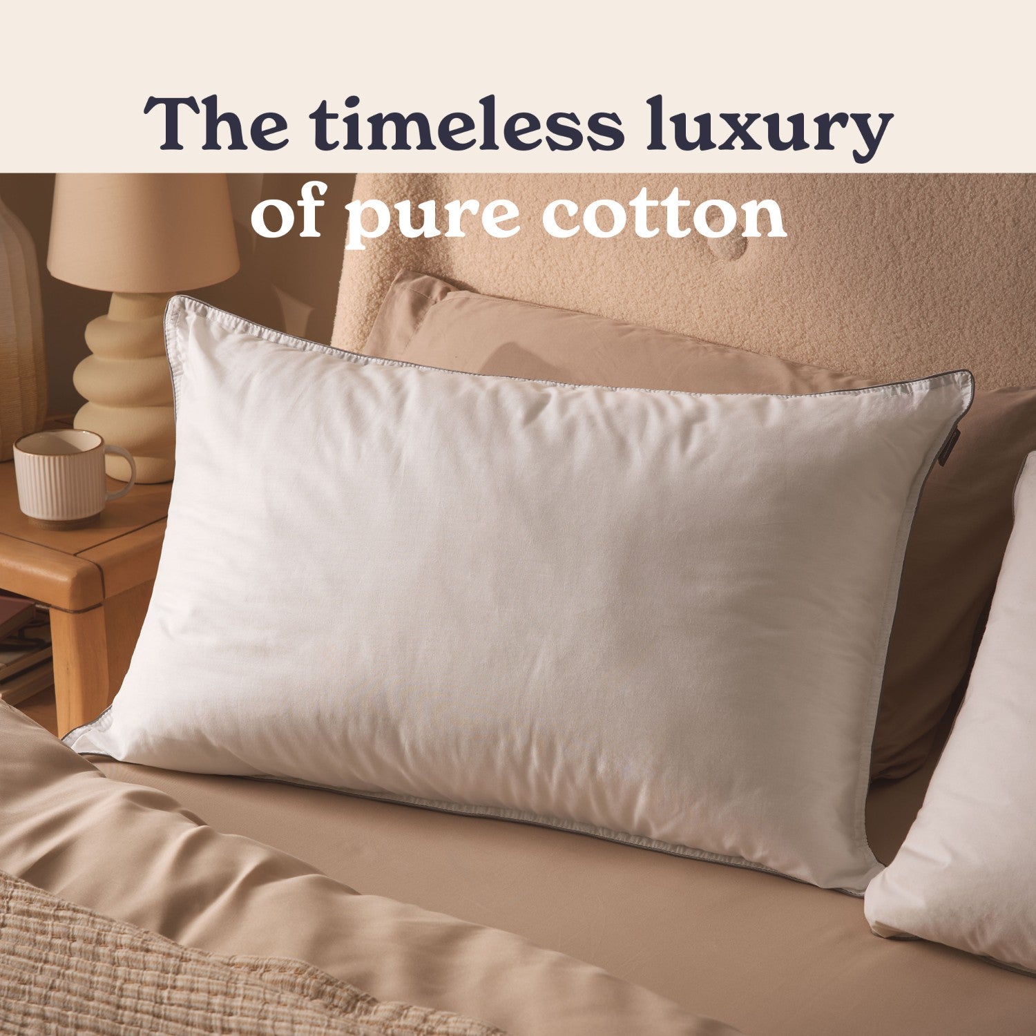 Sleepeezee Sumptuous Cotton Pillow