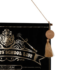 Harry Potter School List Alumni Hanging Banner
