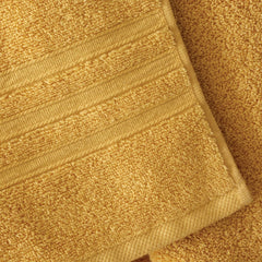 Catherine Lansfield Zero Twist Ochre Cotton 6 Piece Towel Bale Set
