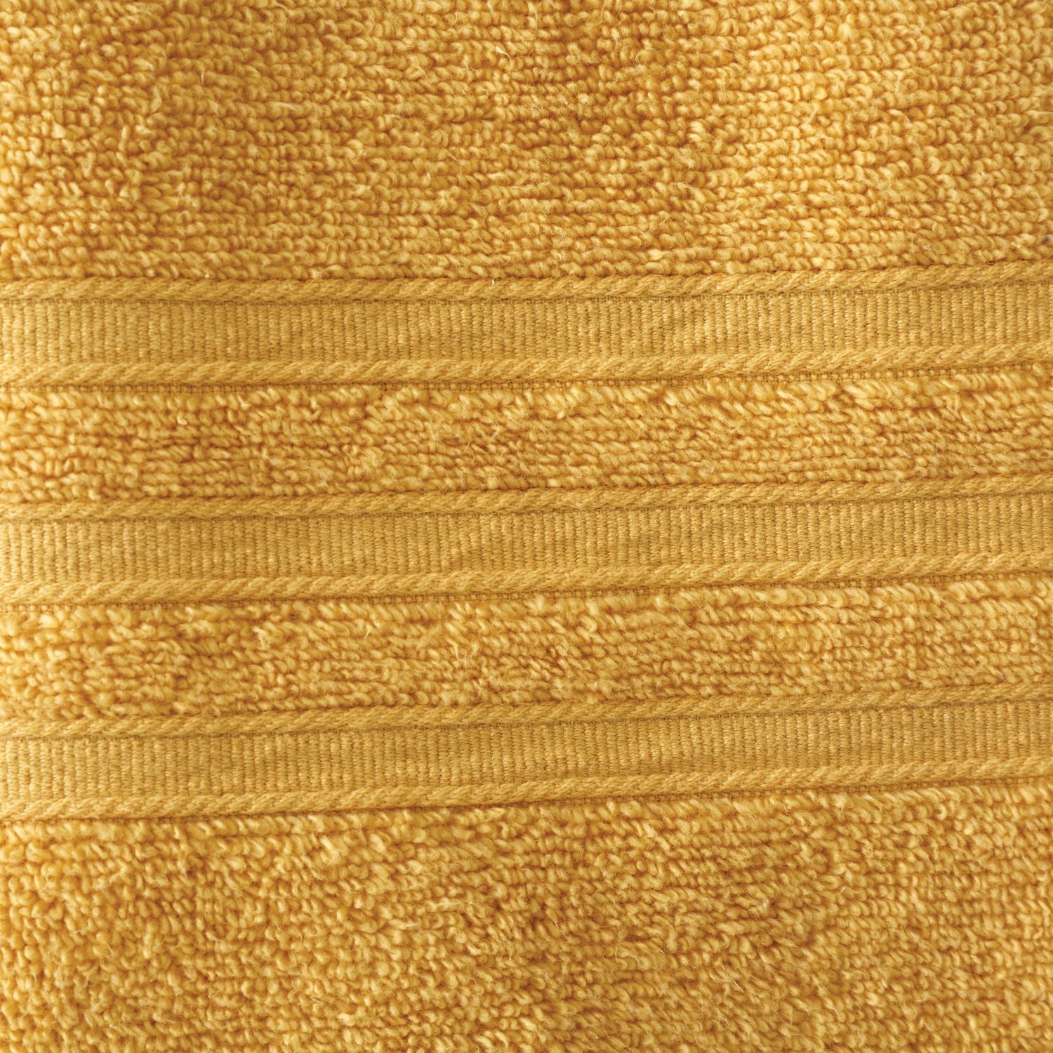 Catherine Lansfield Zero Twist Ochre Cotton 6 Piece Towel Bale Set